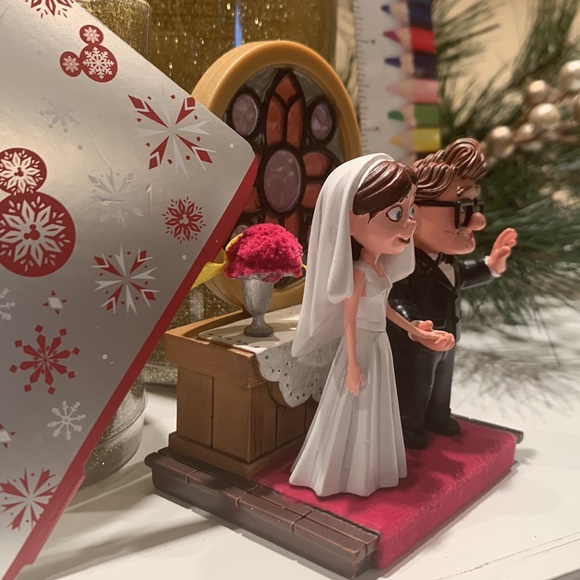Disney UP Carl and Ellie wedding Sketchbook ornament collection. NWT - Picture 4 of 7